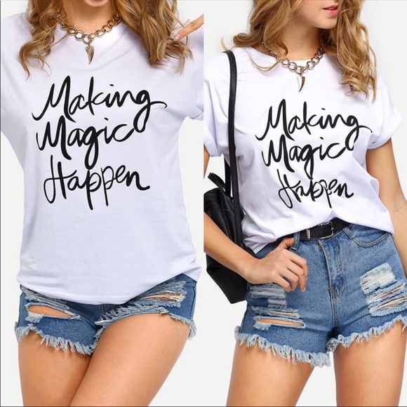 🌟“Making Magic Happen” ✨T-Shirt ⭐️ - Picture 2 of 3